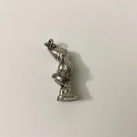 Vintage Gnome Charm  Pendant 1.25 Inch Size - Picture 11 of 12